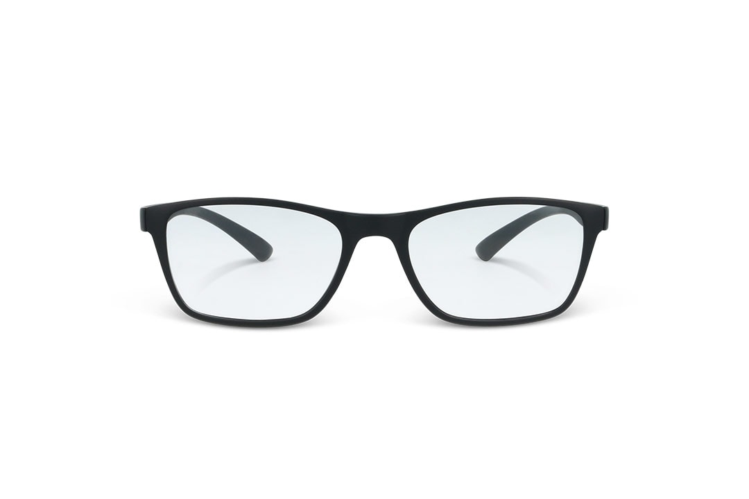 משקפי ראייה אולטימייט מסגרת מרובעת  בצבע שחור