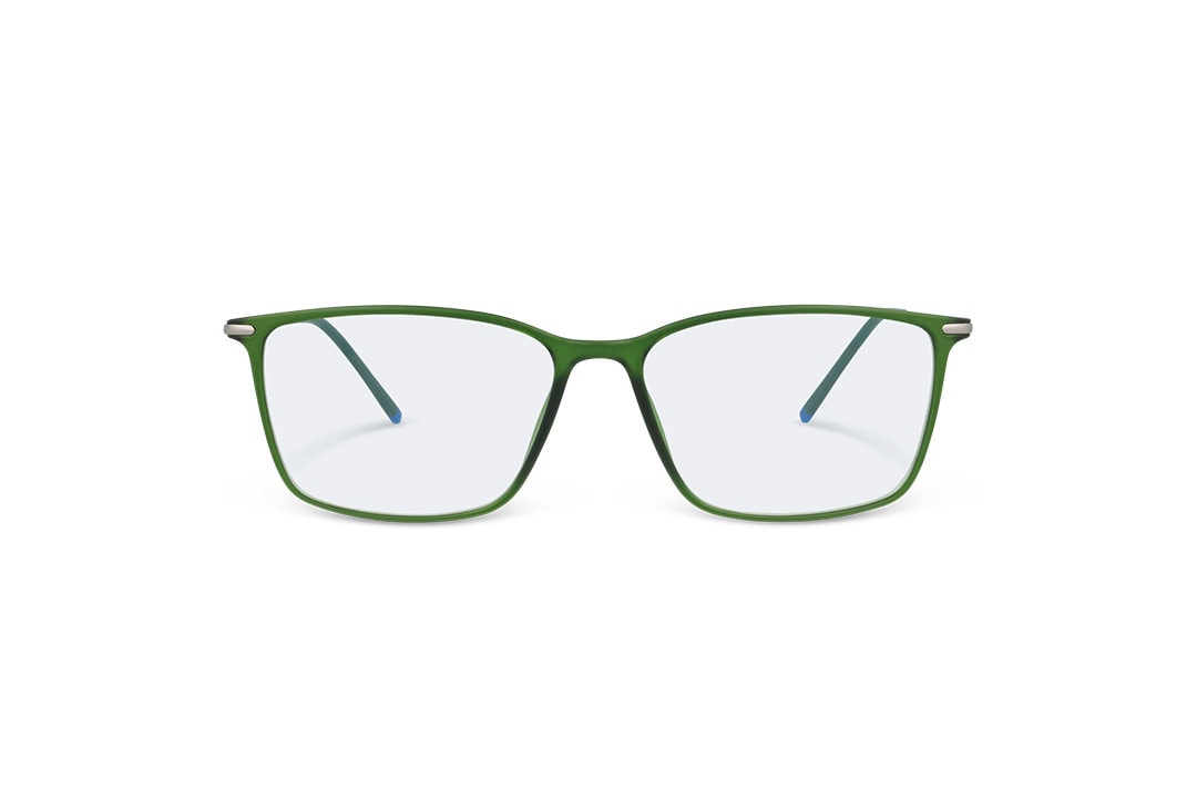 משקפי ראייה אולטימייט מסגרת מרובעת  בצבע ירוק