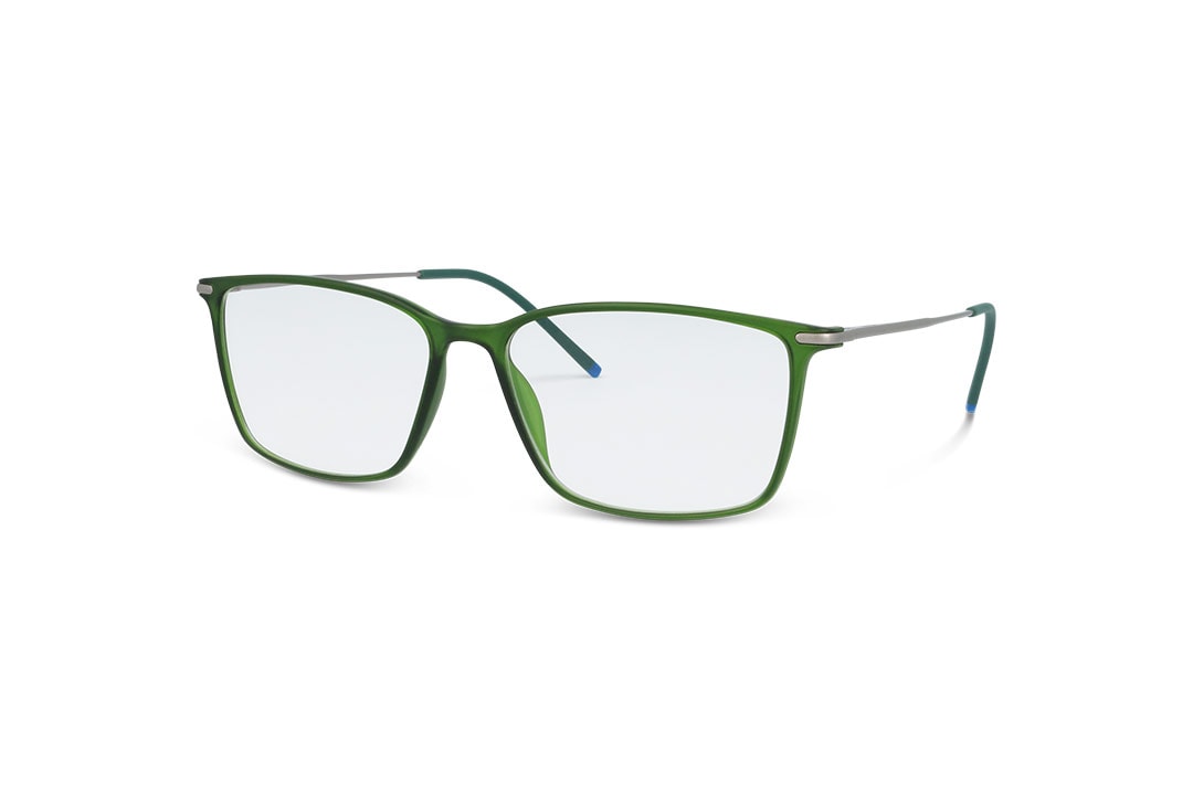 משקפי ראייה אולטימייט מסגרת מרובעת  בצבע ירוק