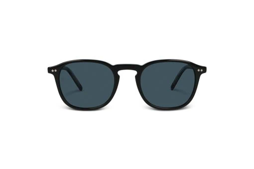 משקפי שמש Tommy Hilfiger מסגרת מרובעת  בצבע שחור ועדשות אפורות