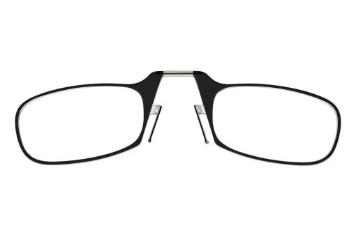 משקפי קריאה Thinoptics - דקים ומתקפלים עם נרתיק נצמד בצבע שחור