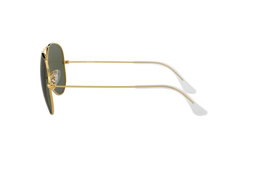 משקפי שמש Ray Ban מסגרת טייסים בגוון זהב - יבוא מקביל