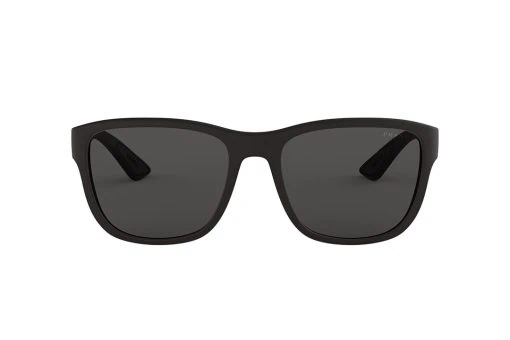 משקפי שמש Prada מסגרת מרובעת  בצבע שחור - יבוא מקביל