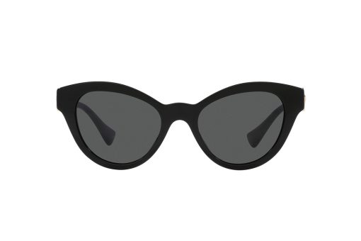 משקפי שמש Versace מסגרת חתולית בצבע שחור - יבוא מקביל
