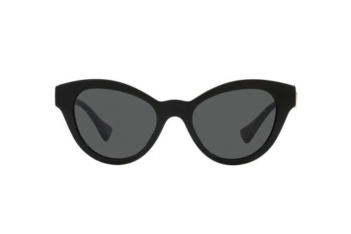 משקפי שמש Versace מסגרת חתולית בצבע שחור - יבוא מקביל