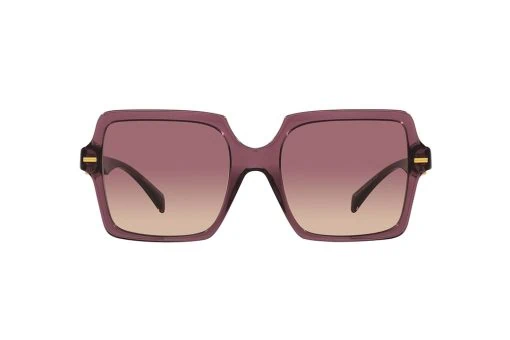 משקפי שמש Versace מסגרת מרובעת בצבע סגול - יבוא מקביל