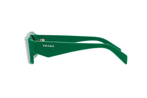 משקפי שמש Prada מסגרת מרובעת  בצבע ירוק - יבוא מקביל