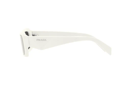 משקפי שמש Prada מסגרת מרובעת  בצבע לבן - יבוא מקביל