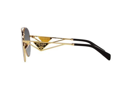 משקפי שמש Prada מסגרת טייסים בצבע זהב - יבוא מקביל