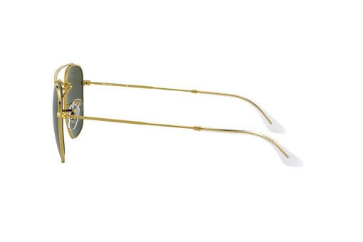 משקפי שמש Ray Ban מסגרת טייסים בצבע זהב ועדשות  ירוקות
