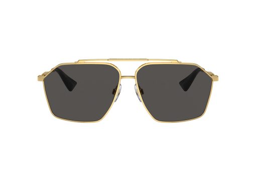 משקפי שמש Dolce & Gabbana מסגרת טייסים בצבע זהב