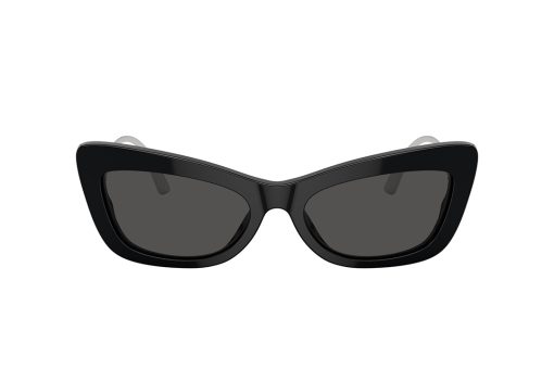 משקפי שמש Dolce & Gabbana מסגרת חתולית בצבע שחור