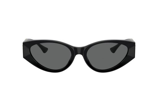 משקפי שמש Versace מסגרת חתולית  בצבע שחור