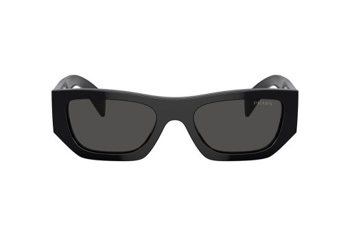 משקפי שמש Prada מסגרת גאומטרית בצבע שחור