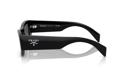 משקפי שמש Prada מסגרת גאומטרית בצבע שחור