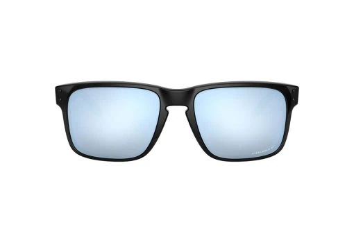 משקפי שמש Oakley מסגרת מרובעת בצבע שחור ועדשות פולארויד אפורות