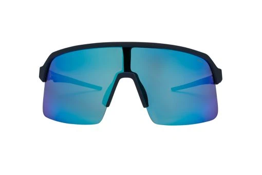 משקפי שמש Invu מסגרת מסיכה בצבע שחור ועדשות  כחולות