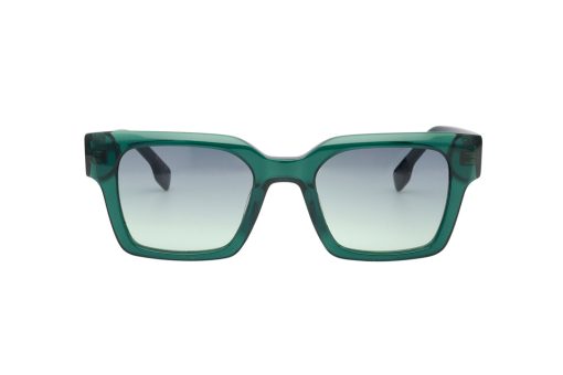 משקפי שמש Ekkiu מסגרת מרובעת  בצבע ירוק
