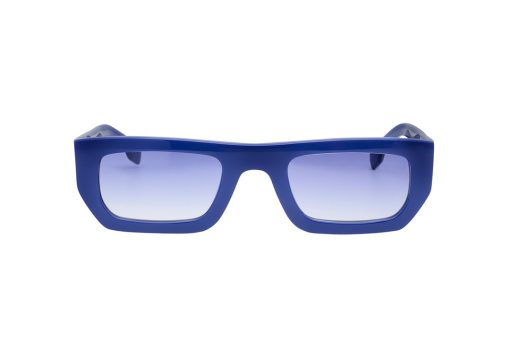משקפי שמש Ekkiu מסגרת מרובעת  בצבע כחול